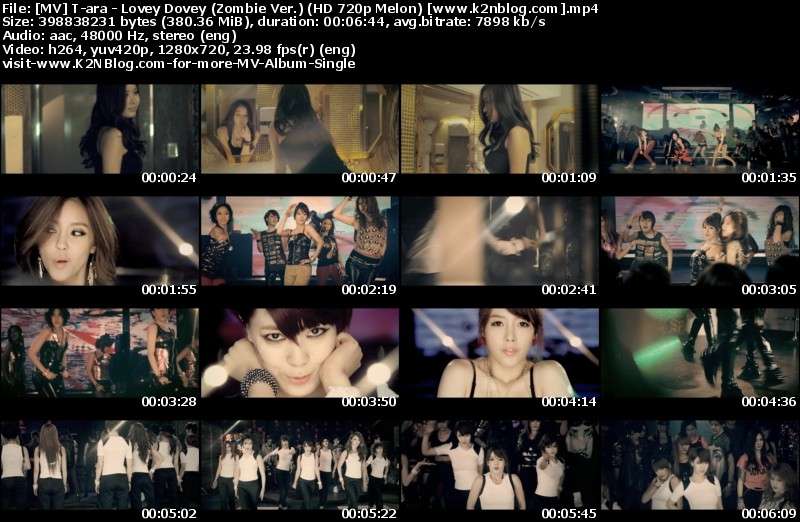[MV] T-ara - Lovey Dovey (Zombie Ver.) (HD 720p Melon)